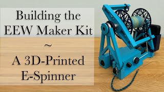 Preview of the Electric Eel Wheel Maker Kit - a 3D printed e-spinner that you can build yourself