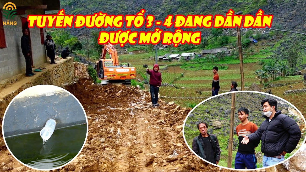 #343 Tuyến đường tổ 3 - 4 được mở rộng | Công việc... - youtube