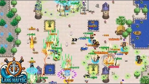 4 phe bữa đầu đánh chiến trường căng thẳng game Làng Hải Tặc 19/10 #langhaitac #funnysoft