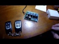 Homelink mirror hack . Banggood remote control