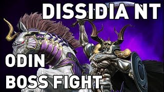 (JP) Dissidia Final Fantasy NT - Odin Boss Fight