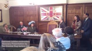 Weaving Diamond Gold At The Oriental Rug Gallery