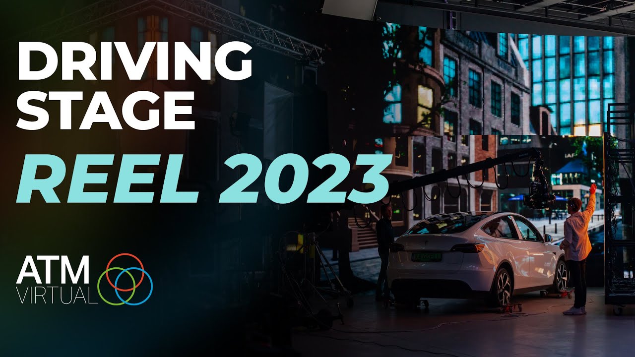Virtual Production Studio in Poland || DRIVING STAGE REEL || ATM Virtual 2023
