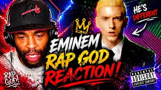     Rap God – Eminem REACTION (RE-UPLOAD) 😤