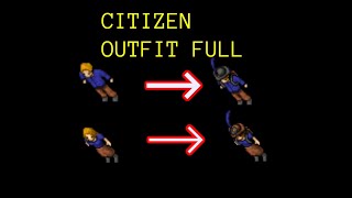 Tibia Citizen Outfit Full