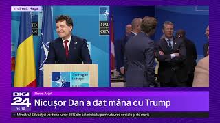 Nicușor Dan, declarație de la summitul NATO: „Am reafirmat sprijinul pentru Ucraina”