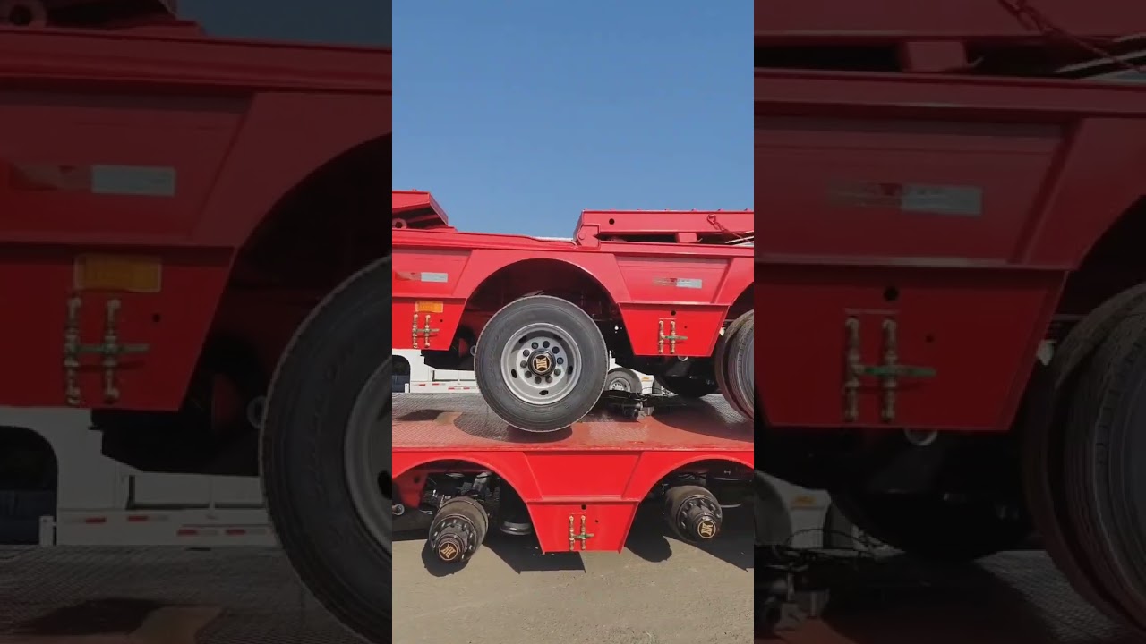 Global best-selling high-load capacity low-bed trailer