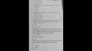Ancient history unit 2 Ba 2 semester MCQ QUESTIONS paper 1 (part 2)