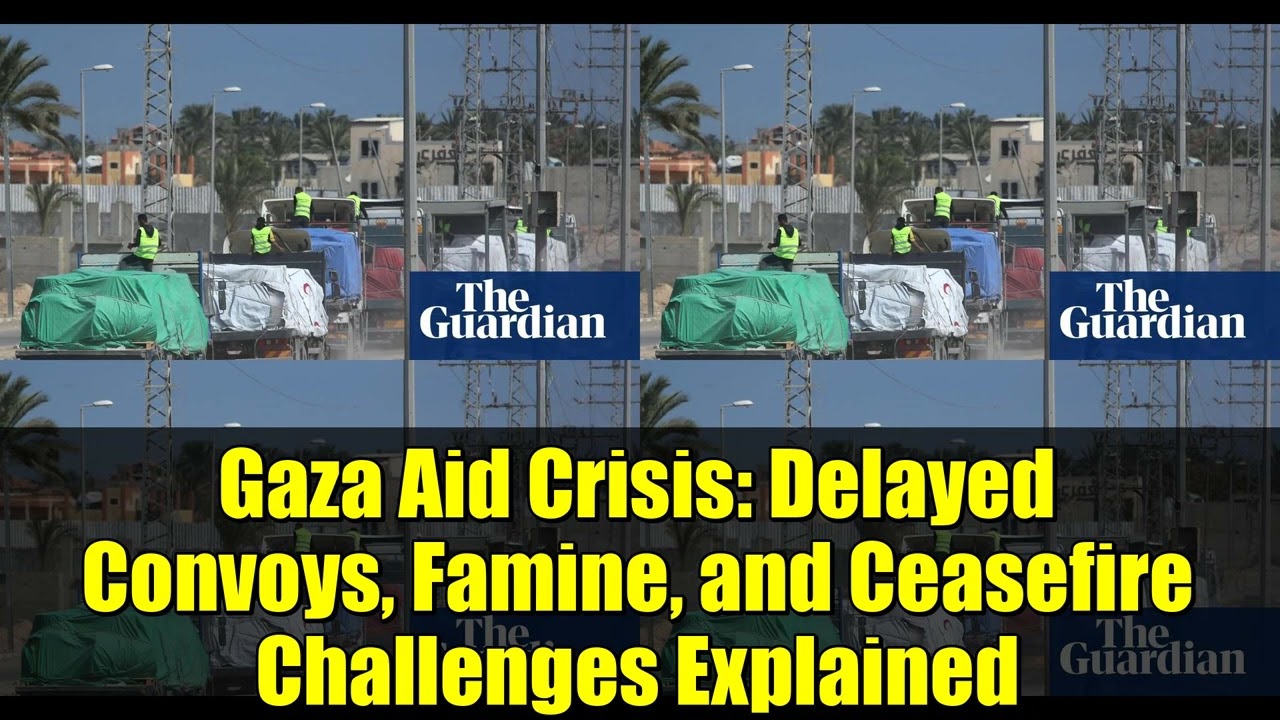 Кризис с гуманитарной помощью в секторе Газа: задержка конвоев, голод и проблемы с прекращением о...