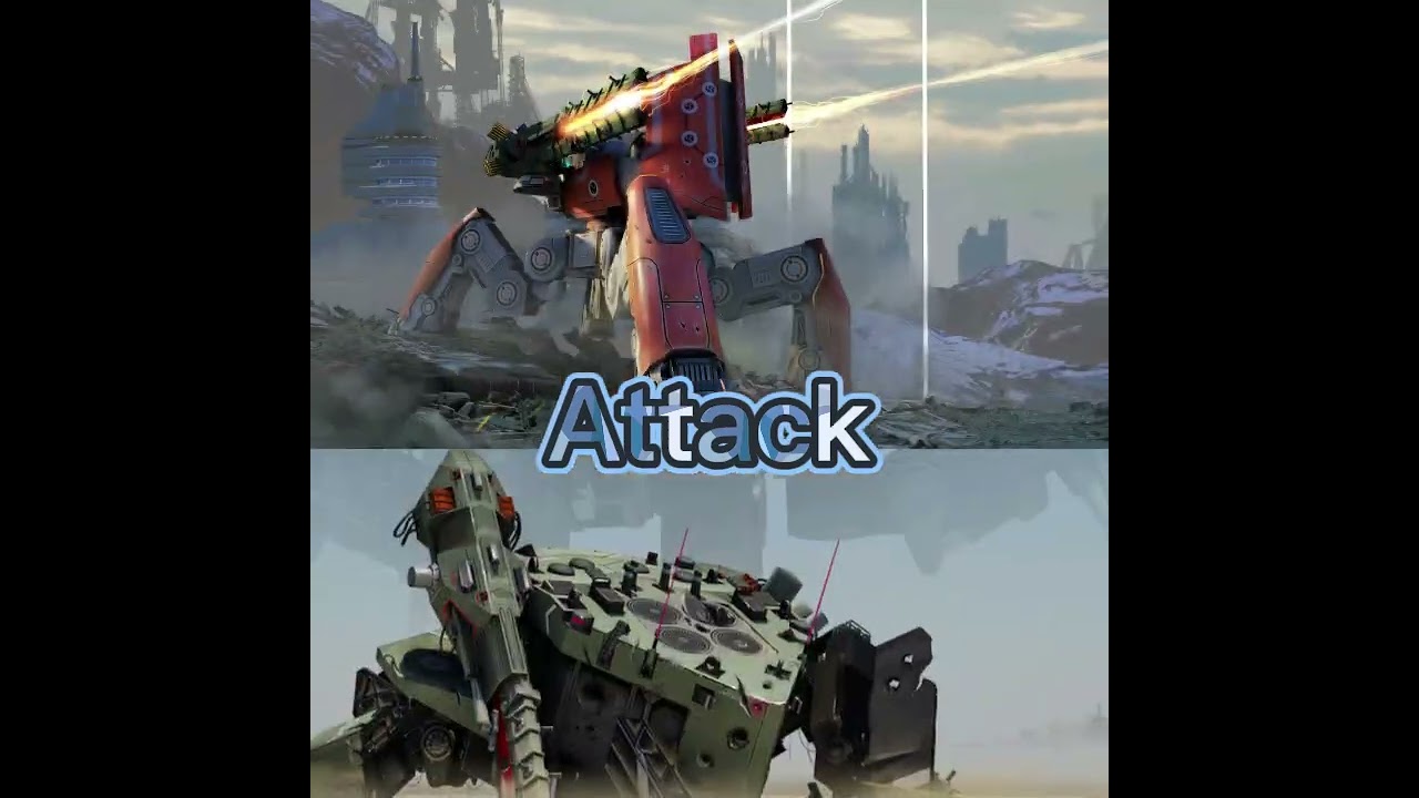 Bastion VS Raijin--War Robots battle edit