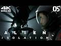 ALIEN ISOLATION PC4K! RIPLEY ENCONTRA UMA SAÍDA?! SERÁ O FIM? | CAP 5 👽🔥
