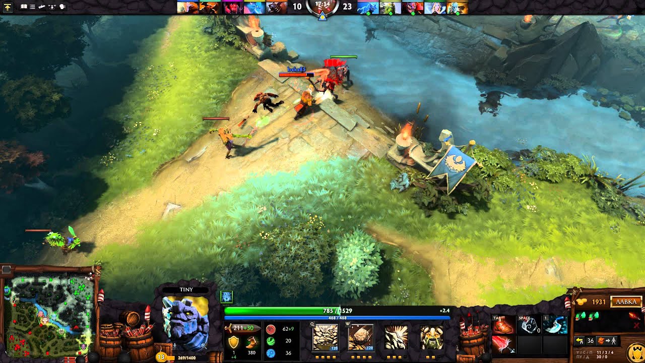 Dota2|Tiny carry|Моя сборка №2