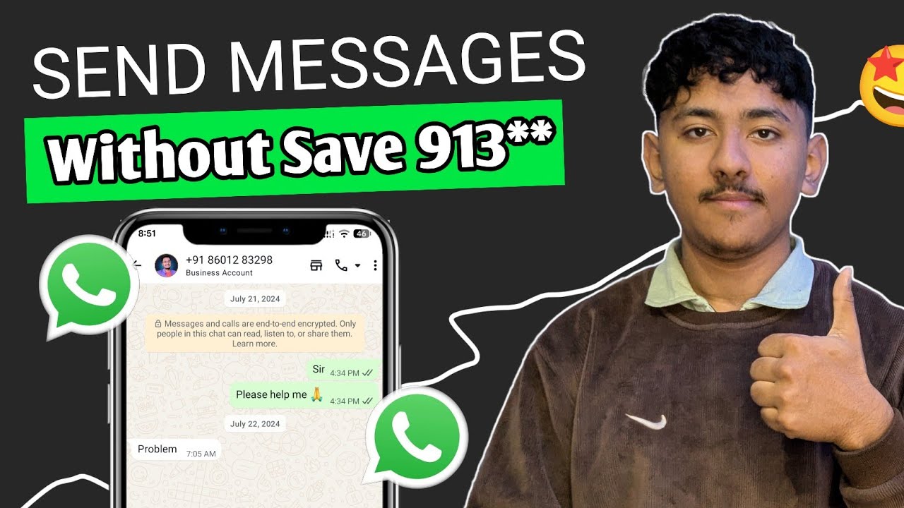 How To Send Message In Whatsapp Without Saving Number | 2026🔥 |