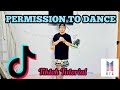 PERMISSION TO DANCE by BTS | Tiktok Dance Challenge |  Easy Step by step tutorial for beginners