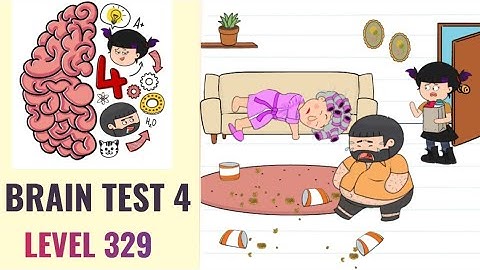 🧠 Brain Test 4 Level 329 | Oh no! What happened!? | Walkthrough
