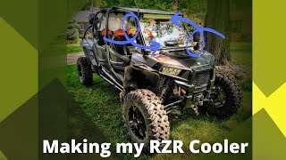 Seizmik Versa-Vent install in a RZR XP4 1000