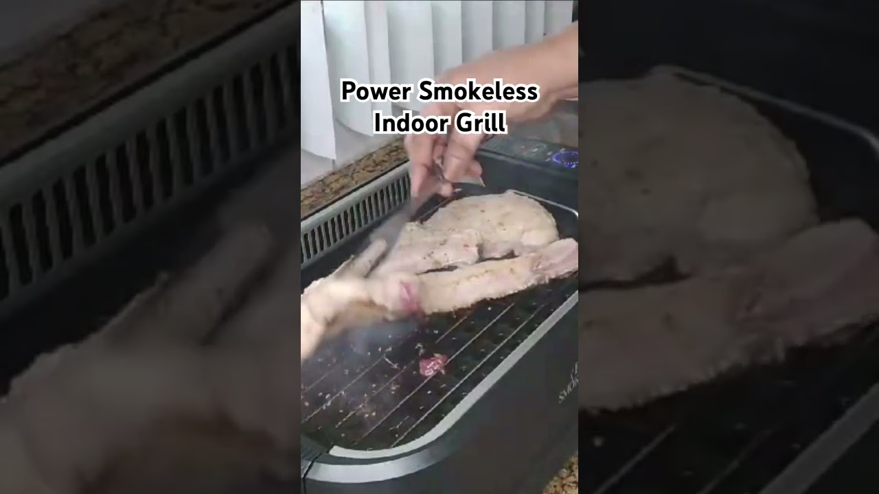 My Power Smokeless Indoor Grill - YouTube