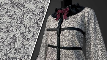 Lace Pattern: 50 Lace Fabric Texture + Sbsar + VideoTutorial Vol01 || Intro