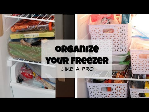HOW TO ORGANIZE YOUR FREEZER LIKE A PRO | FREEZER HAUL