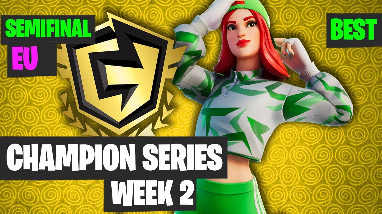 Fortnite FNCS Week 2 DUO EU Semifinal Best Highlights Fortnite Champion Series