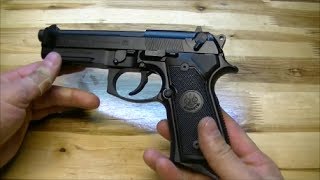 Пистолет Beretta 92 FS, Часть 2: сборка-разборка