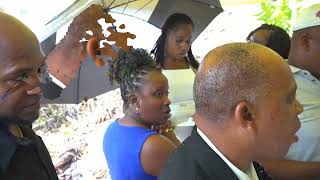 Albert Brown Interment.