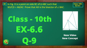 Ex 6.6 Q9 Class10 | Triangles Chapter 6 | Class10 | NCERT | Class10 Ex 6.6 Q9 | Green Board