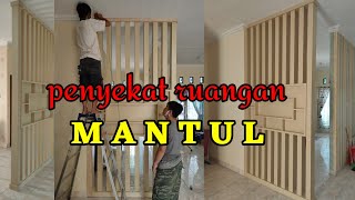 Pemasangan Partisi ruangan MANTUL