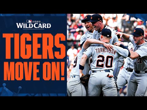 The Tigers are heading to the ALDS for a second straight season! 🐅