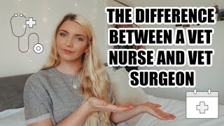 THE DIFFERENCE BETWEEN A VET AND VETERINARY NURSE. ROLES AND RESPONSIBILITIES IN PRACTICE