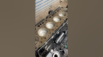 Piston Pressure Checked #piston #enginerebuild #mechanic