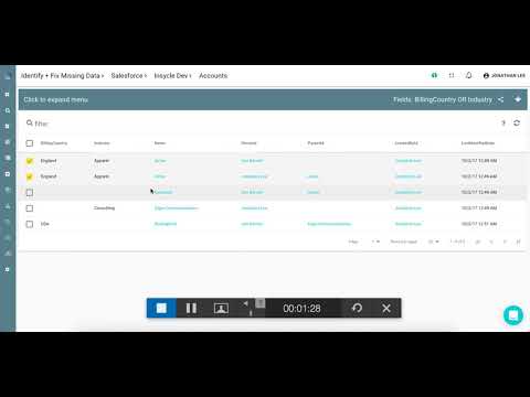 HOW TO: Fix missing data values (Salesforce)