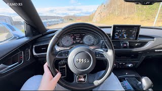 AUDI S7 2015 | POV DRIVE | 450PS