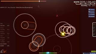 osu!choke.ded | EYKHA, LOU, MERYL - Delta Decision [Illuminati:on] | oSumAtrIX