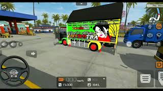 MOD TERBARU TRUCK CANTER OPPA MUDA ALA GAME BUS SIMULATOR 😁