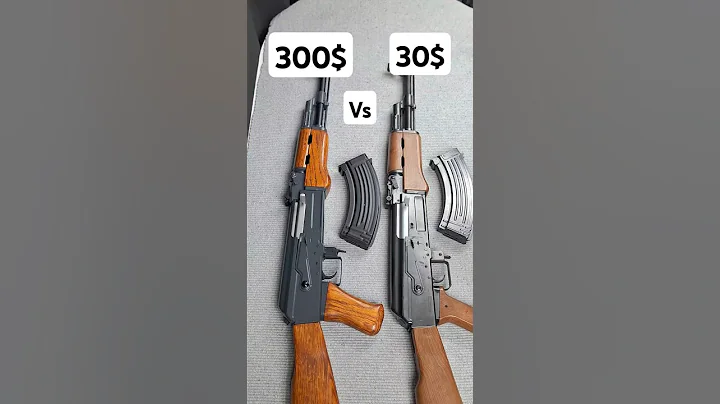 AK-47 30$ Vs 300$ #airsoft