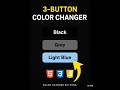 Create a Color Changer Tool in 1 Minute! 🎨 | HTML CSS JavaScript | #shorts #octrin