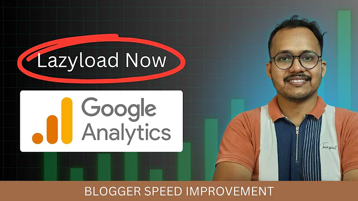 How to Lazy load Google analytics code in Blogger | Improve page speed [2021]