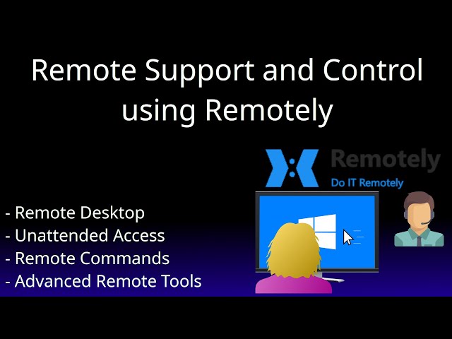 Remotely - An Open Source, Self Hosted, Remote Desktop and Remote Support Tool with Power! class=