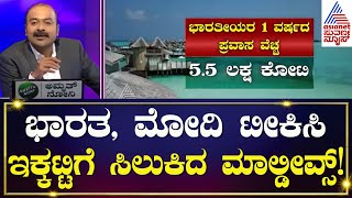 'Boycott Maldives' as travel Destination ಸಚಿವರ ಉದ್ಧತನ ಬಾಯ್ಕಾಟ್ Maldives ಶುರು | Suvarna News Hour