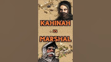 Kahinah vs Marshal | Stronghold Crusader: DE #strongholdcrusader #gameplay #rts #fireflystudios