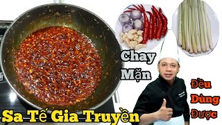 Cách Làm Sa Tế Theo Công Thức Gia Truyền Chay Mặn Đều Dùng Được