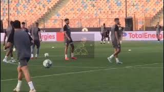 شوف اللي حصل في تدريب الزمالك الأخير قبل نهائي الكونفدرالية وايه اللي بيعملوا زيزو ده