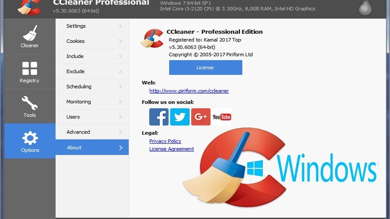 ccleaner pro youtube