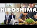What to do and eat in hiroshima  best okonomiyaki at okonomimura shopping japan travel vlog 2024