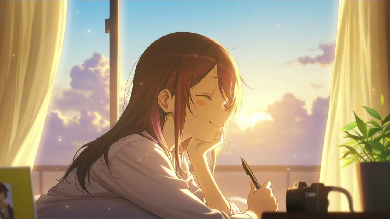 🌅 Golden Hour Lofi — Chill & Hopeful Beats to Relax, Study, Dream