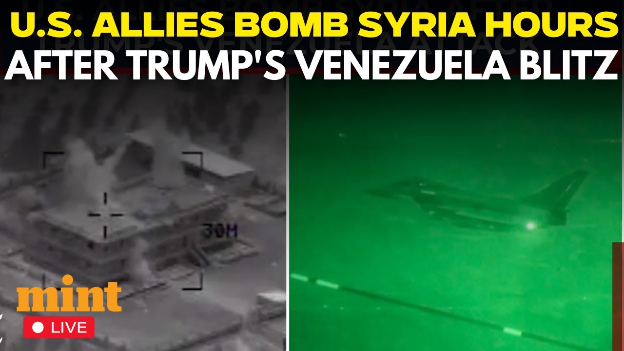 LIVE: US Allies UK, France Bomb Suspected Islamic State Arms Dump