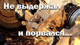 картинка: Неделя в деревне. Трактор разорвало пополам!