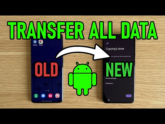Changing Android Phone Give Your Old Android How To Transfer Data From Your Old To Your New