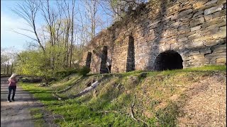 Decaying River Road Lime Kilns in New Jersey
